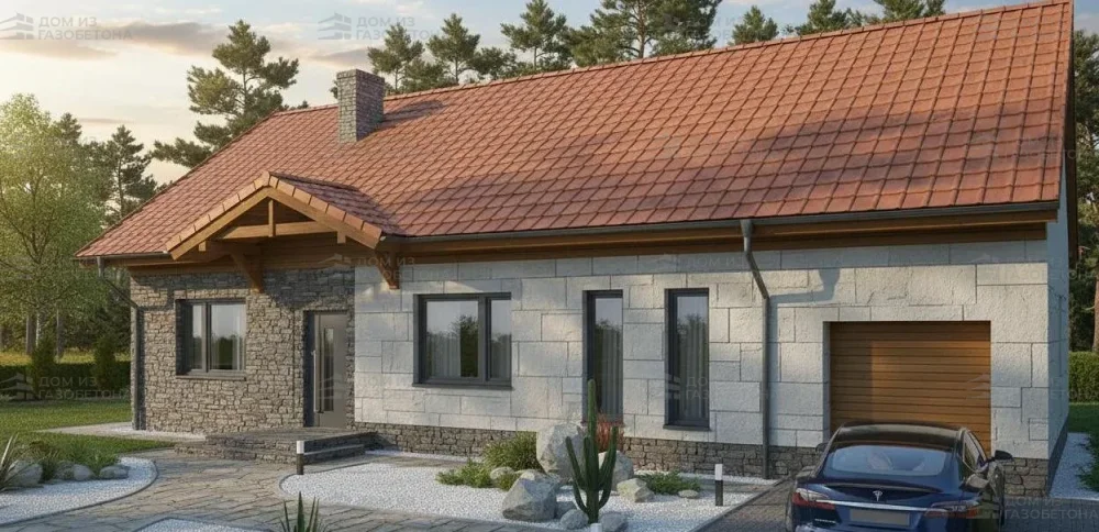 Проект Двухэтажный дом 17 на 9, 202 м2