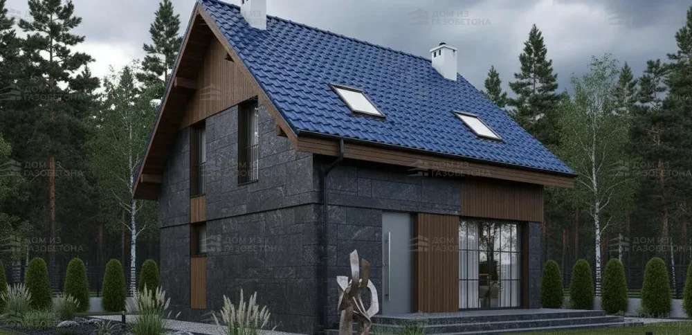 Проект Двухэтажный дом 8 на 11, 113 м2