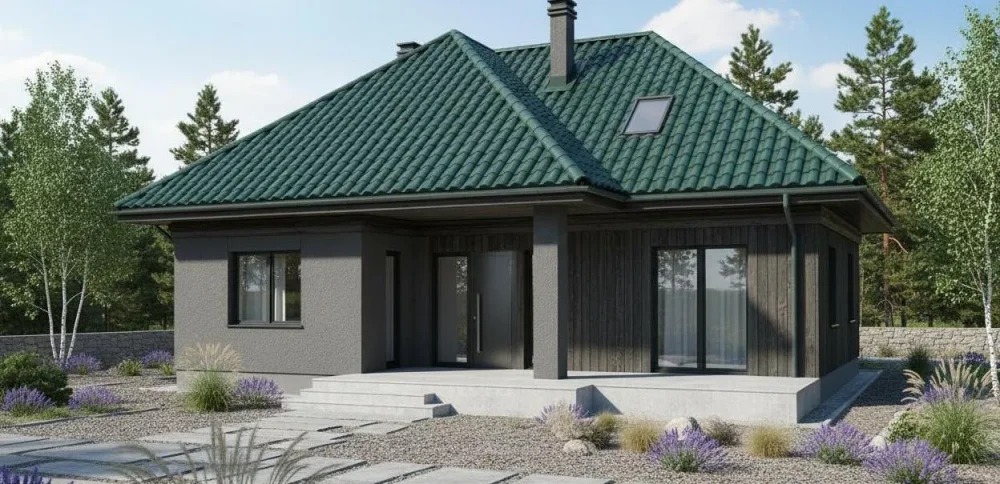 Проект Двухэтажный дом 12 на 12, 144 м2